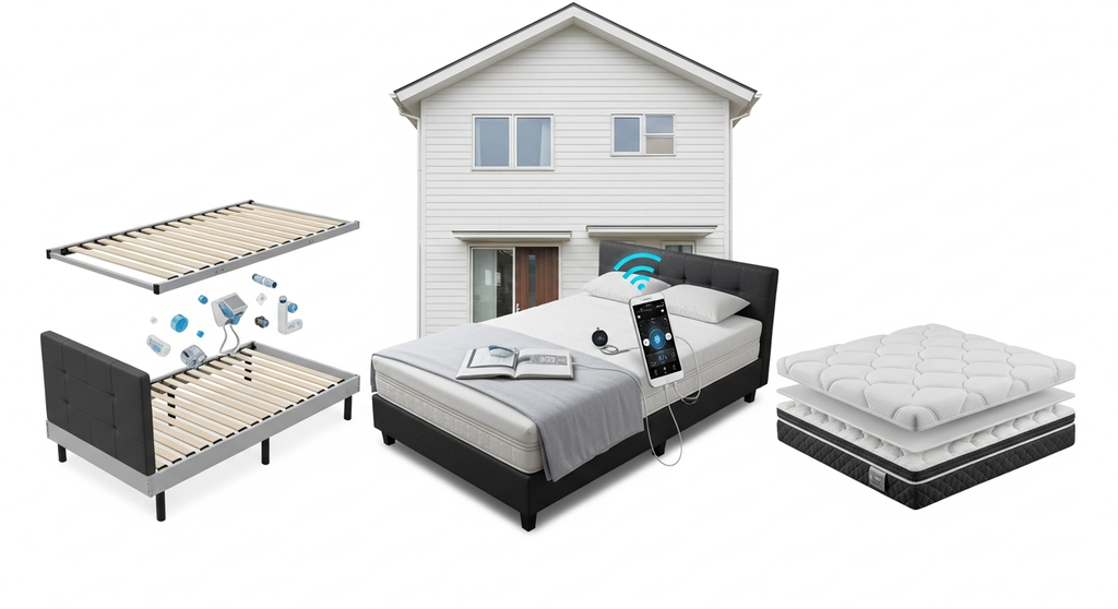 3つのベッドスタイルの比較